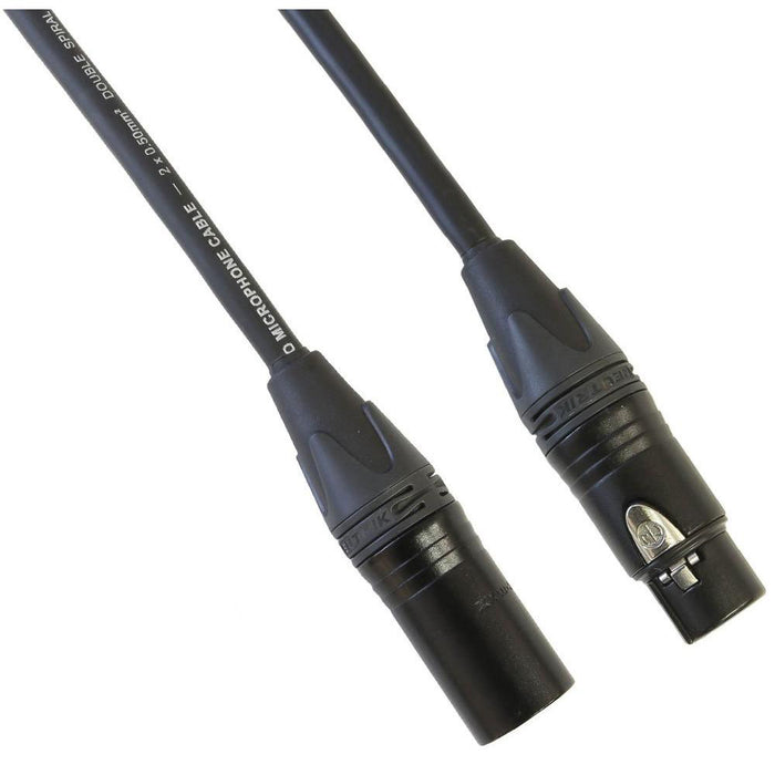 Studiocare 1M High End Microphone Cable - Made with Klotz MC5000 Cable & Neutrik Gold Contact XLR's