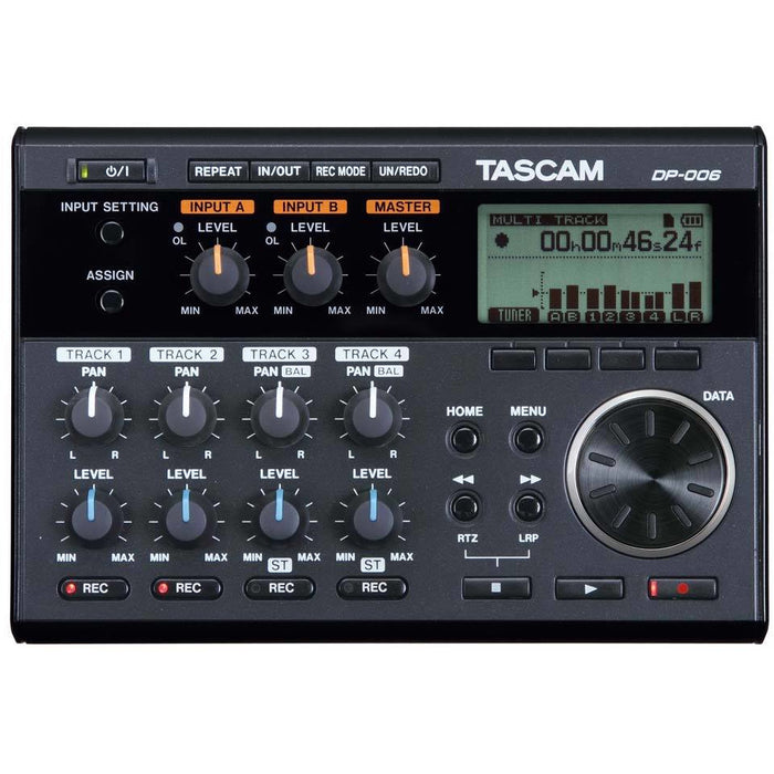 Tascam DP-006 - Ultra-compact 6-track Pocketstudio