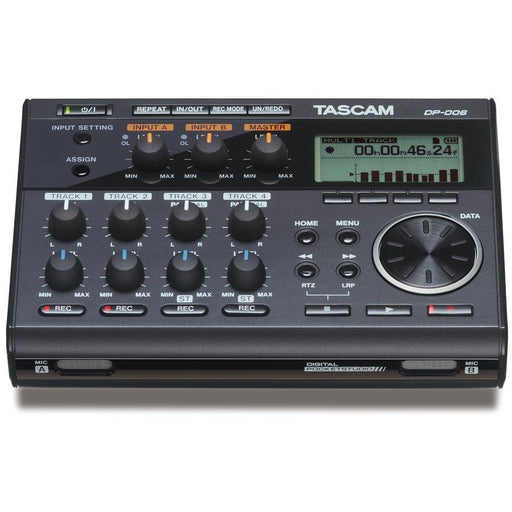Tascam DP-006 - 6-Track PocketStudio Digital Multitrack Recorder