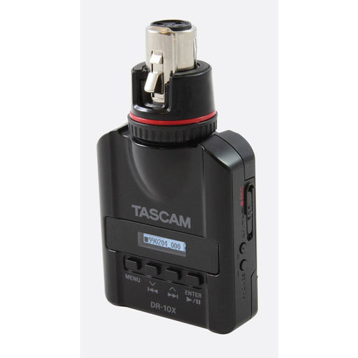 Tascam DR-10X - Mic-Attachable Audio Recorder front