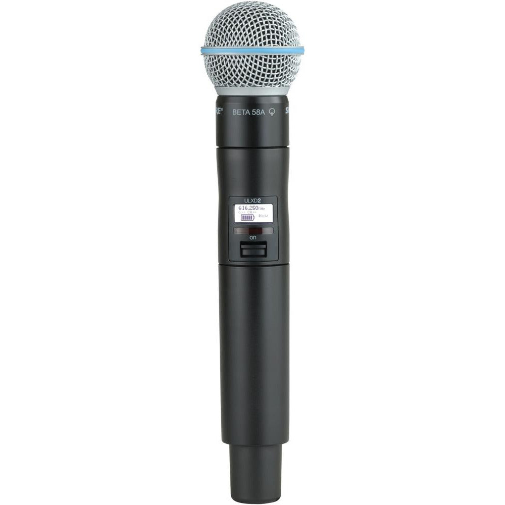 Shure ULXD2 BETA58 Handheld transmitter with BETA58 Head