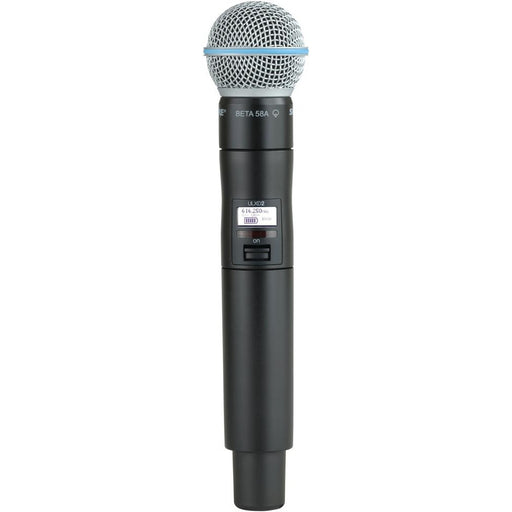 Shure ULXD2/BETA58 - Handheld transmitter with BETA58 Head Microphone