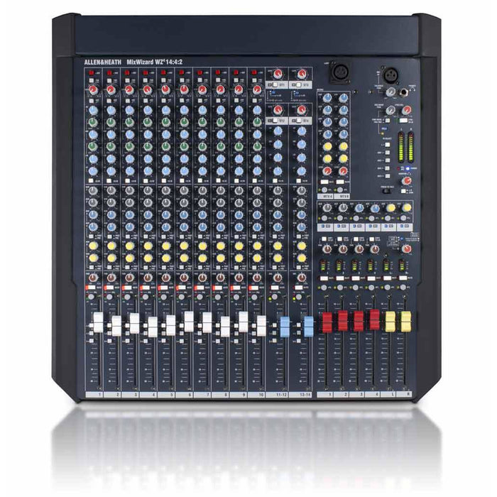 Allen & Heath WZ4 14:4:2 Wizard 4 14:4:2 - Pro RM Mixer with 14 inputs, 4 Audio Groups (FOH/Monitors)