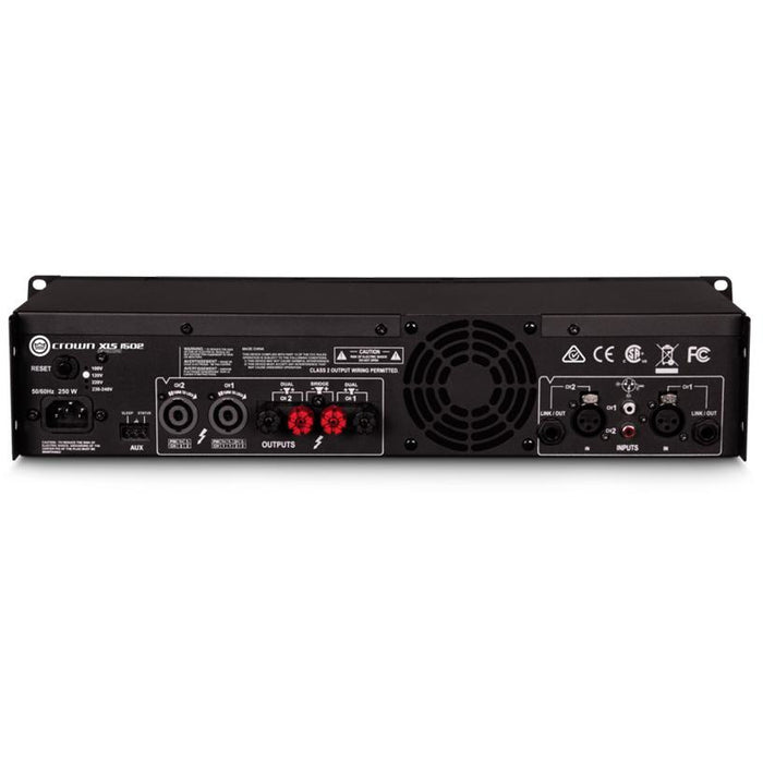 Crown XLS 1502 Amplifier - 525W @ 4 Ohms
