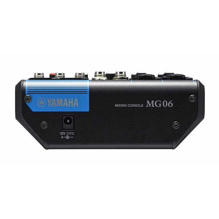 Yamaha MG06 - 6 Channel Compact Mixer
