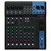 Yamaha MG10 - 10 CH, D-Pre MicPreamps, 48V Phantompower, 3-Band CH EQ & HPF, 26dB Pad, XLR- Outs, 2 Compressors, 1 Aux Bus Top