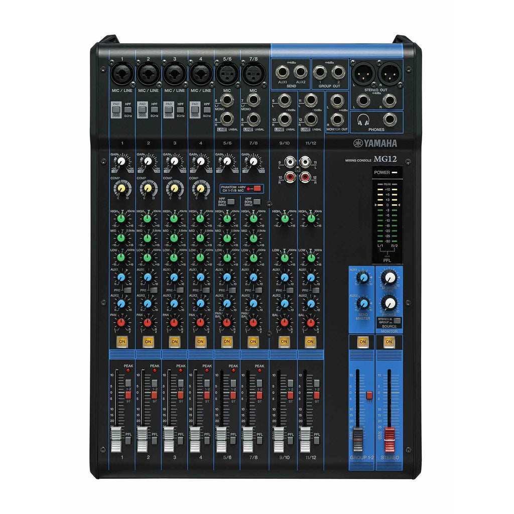 【美品】YAMAHA MG12XU Yamaha MG12 - 12 Channel Mixer — Studiocare