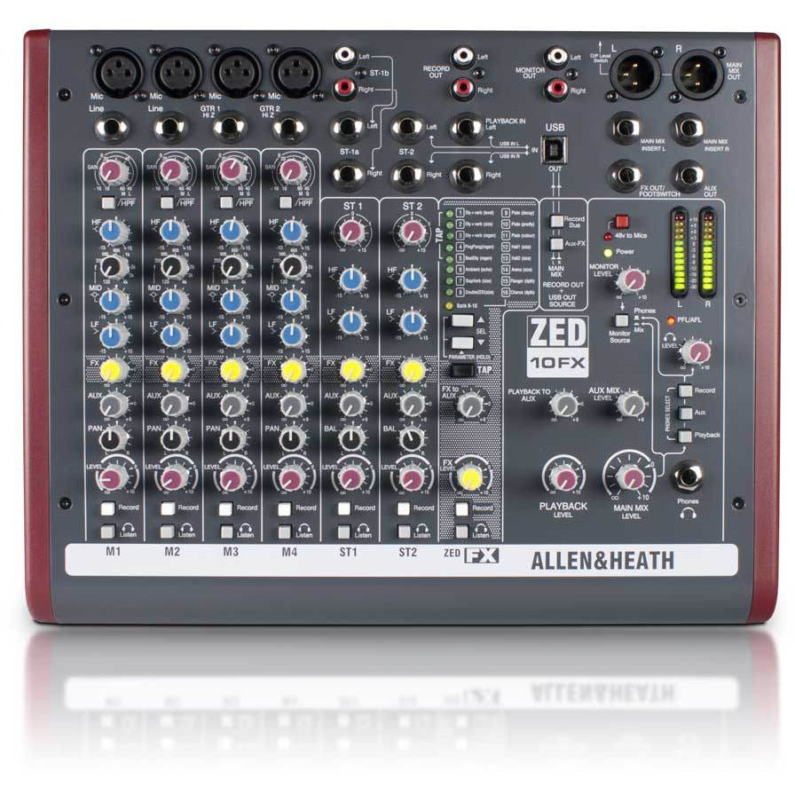 【美品】Allen & Heath ZED-10 ALLEN&HEATH ZED-10 USBコンパクト・ミキサー