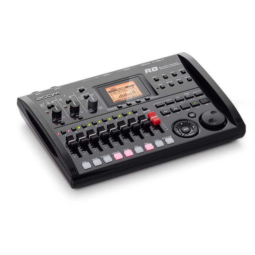 Zoom R8 - Recorder Interface Controller Sampler Front Angle